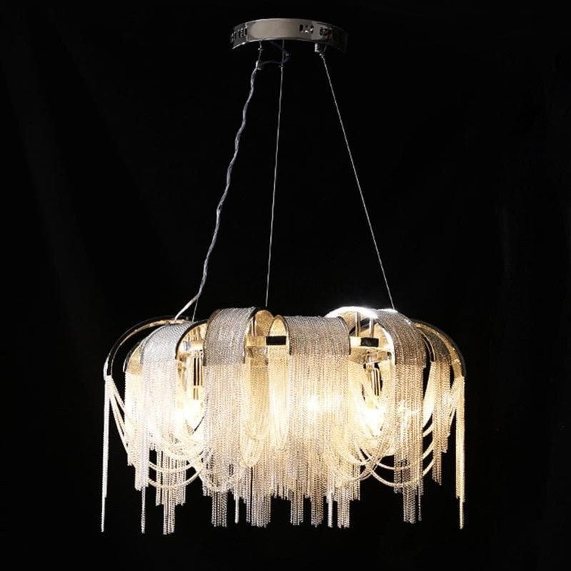 Alisa Aluminum Luxury Round Decor Chandelier - Camilalamps - OL - AL1122 - C1914