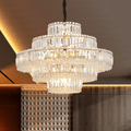 Modern Luxury Layered Crystal Chandelier - Camilalamps - ILM0669
