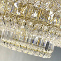 Luxury Cake Shape Living Room Crystal Chandelier - Camilalamps - CAM1728