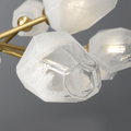Mandy Modern Art Glass Lampshade Chandelier For Living Room - Camilalamps - CA - 0094