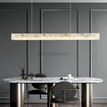 Natural Alabaster Kitchen Island Chandelier 60