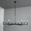 Avarital Forged Round Chandelier 36