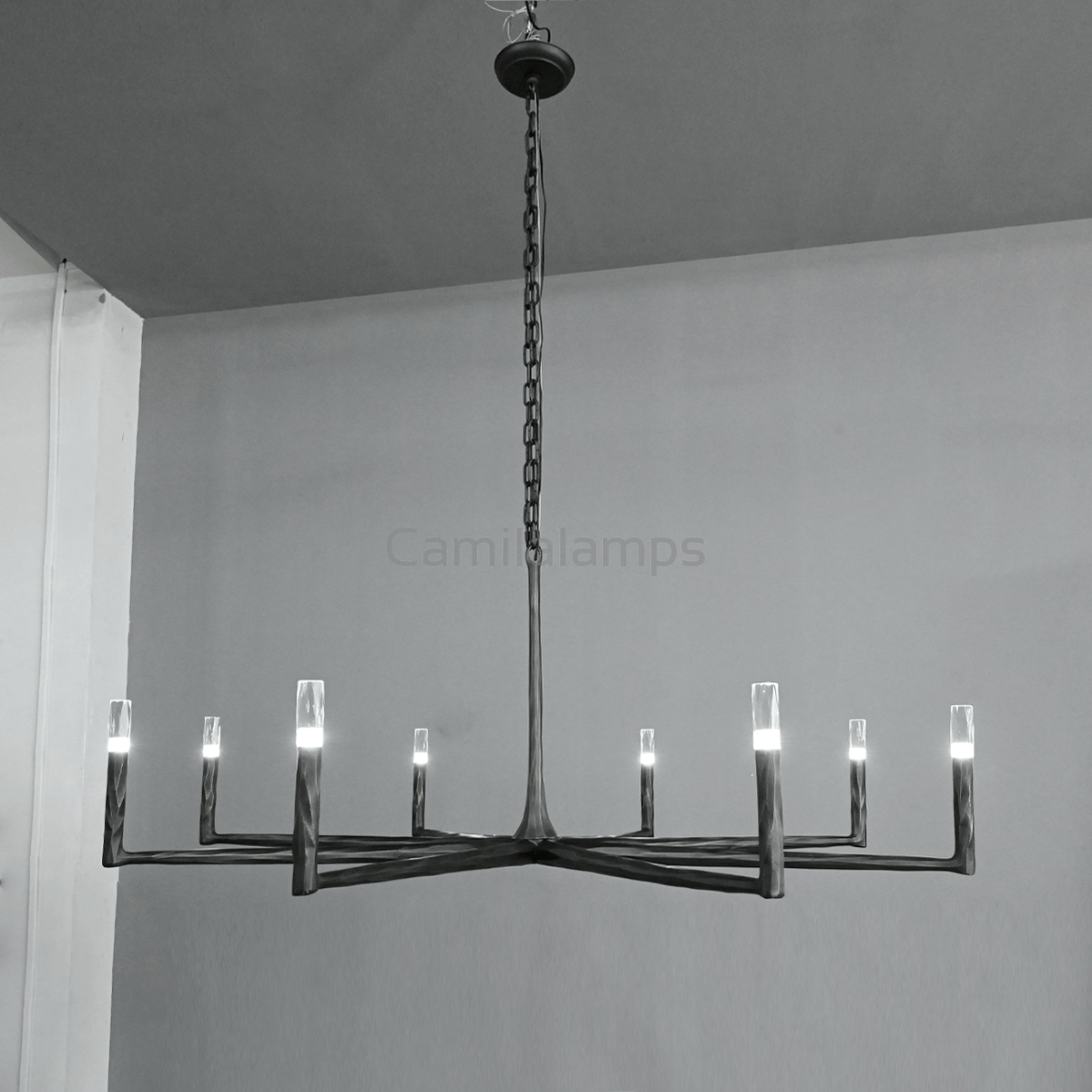 Avarital Forged Round Chandelier 36" 48” 60” 72” - Camilalamps - ARTT - 4