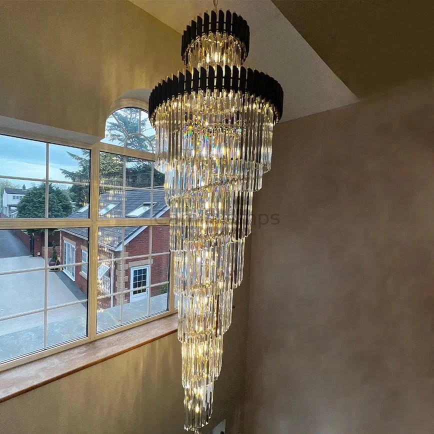 Cyrus Multiple Tier Crystal Chandelier - Camilalamps - CA - A - 570