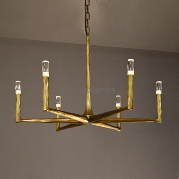 Avarital Forged Round Chandelier 36" 48” 60” 72” - Camilalamps - ARTT - 1