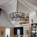 Harlew Crystal Round Chandelier - Camilalamps - CA - HER - CH - CH0209