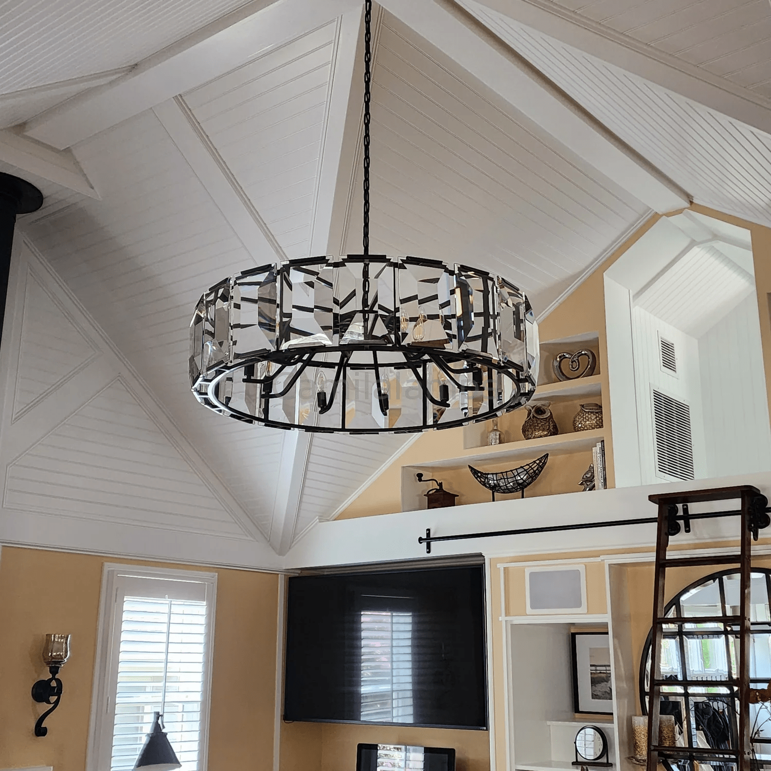 Harlew Crystal Round Chandelier - Camilalamps - CA - HER - CH - CH0209