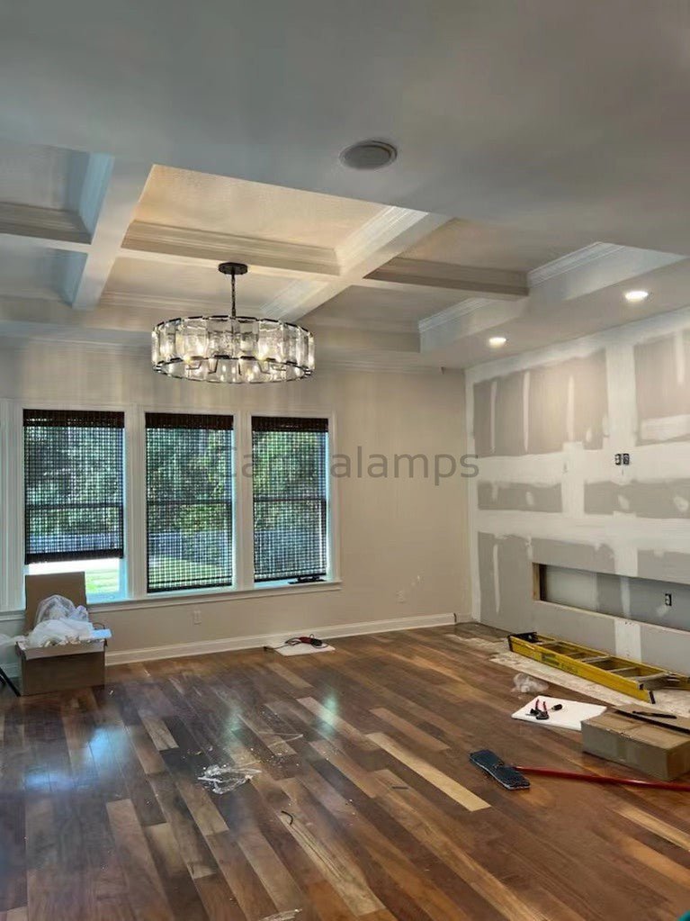 Harlew Crystal Round Chandelier - Camilalamps - CA - HER - CH - CH0209