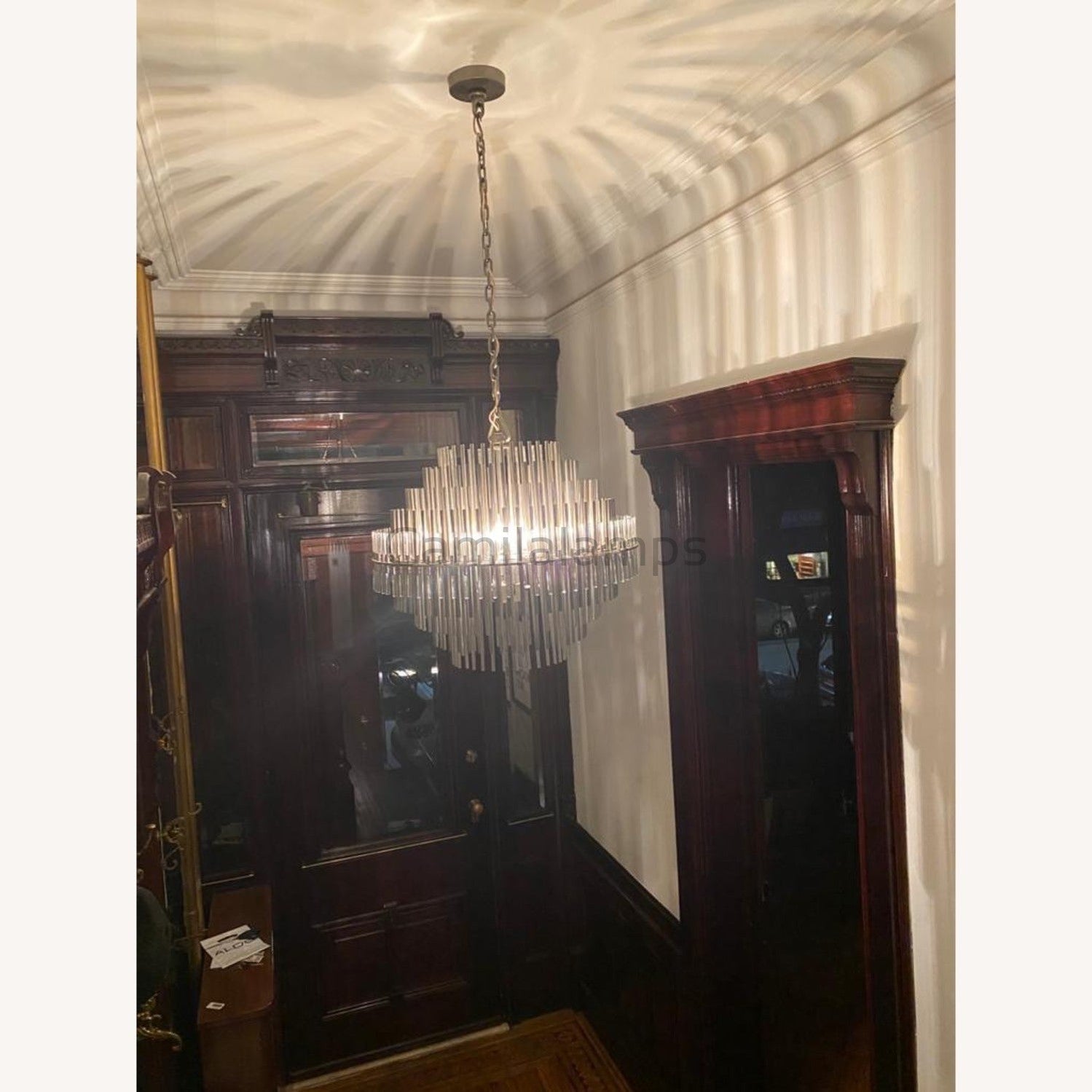 Emile Industrial Wind Round Chandelier 24" 32" 42" - Camilalamps - CA0070