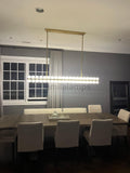 Arcachen Crystal Rectangular Chandelier 48'' 54