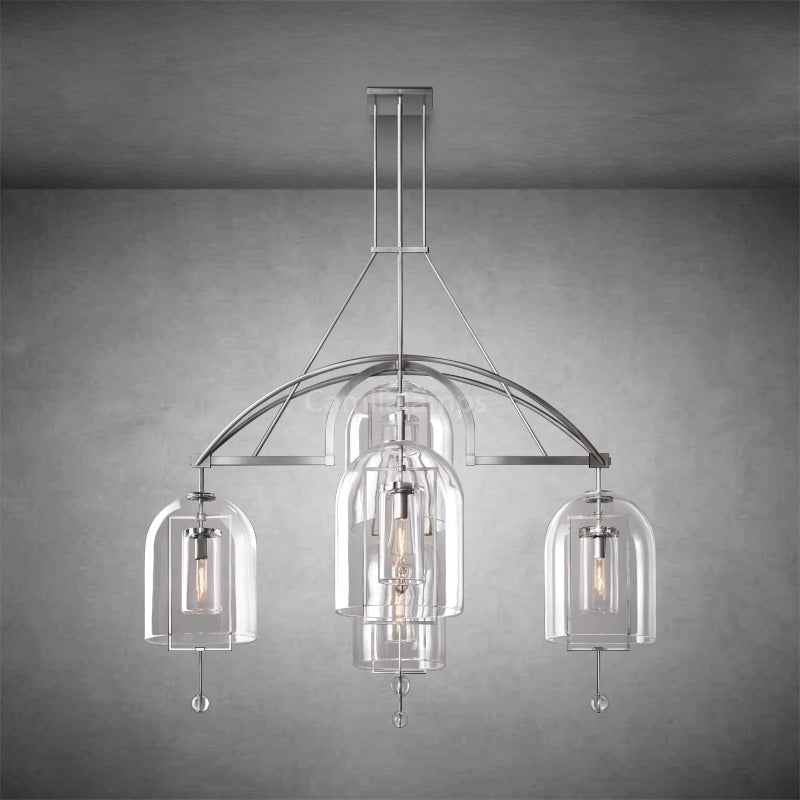 Fulcrun Round Chandelier 61" 5 - Lights - Camilalamps - PEP0 - 3