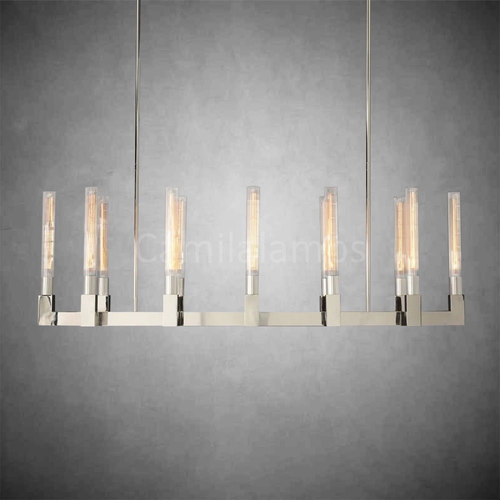 Cannel Linear Chandelier 55", 67" - Camilalamps - CAM1095