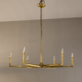 Avarital Forged Round Chandelier 36