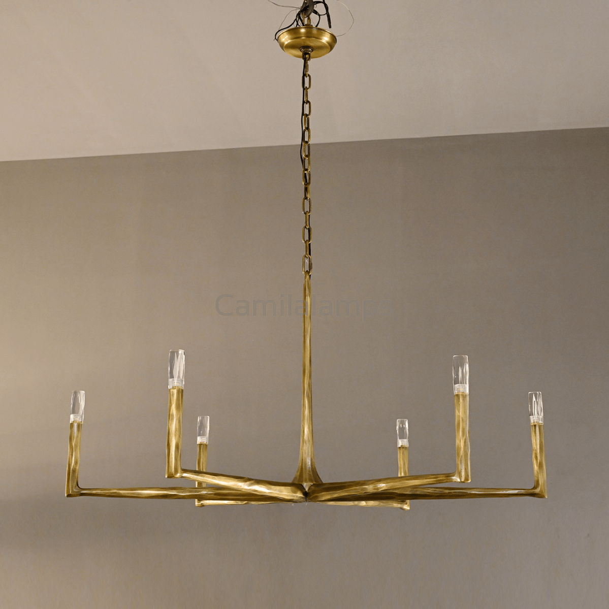 Avarital Forged Round Chandelier 36" 48” 60” 72” - Camilalamps - ARTT - 1