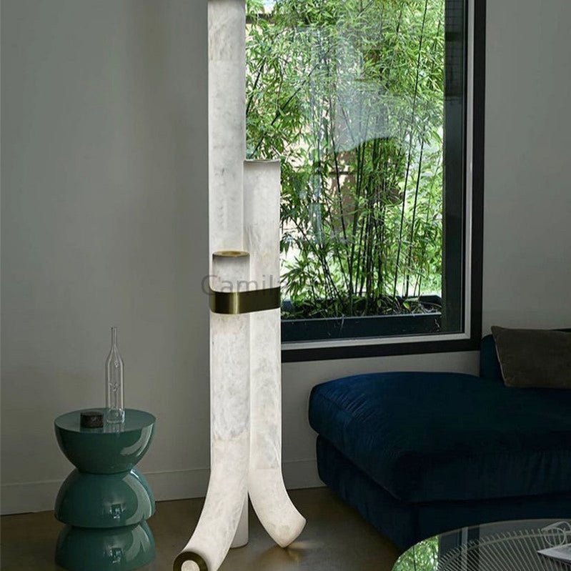 Kanon Alabaster Floor Lamp - Camilalamps - Kanon - 901 - 1