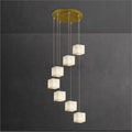 Kybos Alabaster Chandelier Light - Camilalamps - Kybos - 895 - 7 - Lig - 1