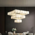Kybos Alabaster Chandelier Light - Camilalamps - Kybos - 895 - 7 - Lig - 1