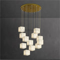 Kybos Alabaster Chandelier Light - Camilalamps - Kybos - 895 - 12 - Li - 3