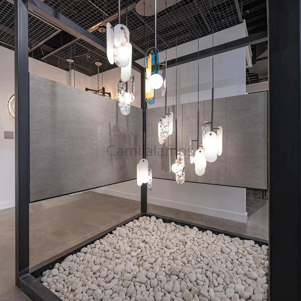 Studio M Alabaster Megalith Single Pendant - Camilalamps - CA - AL2024 - C2234