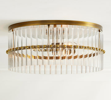 Molly Crystal Round Flush Mount - Camilalamps - CAA - 10023A3