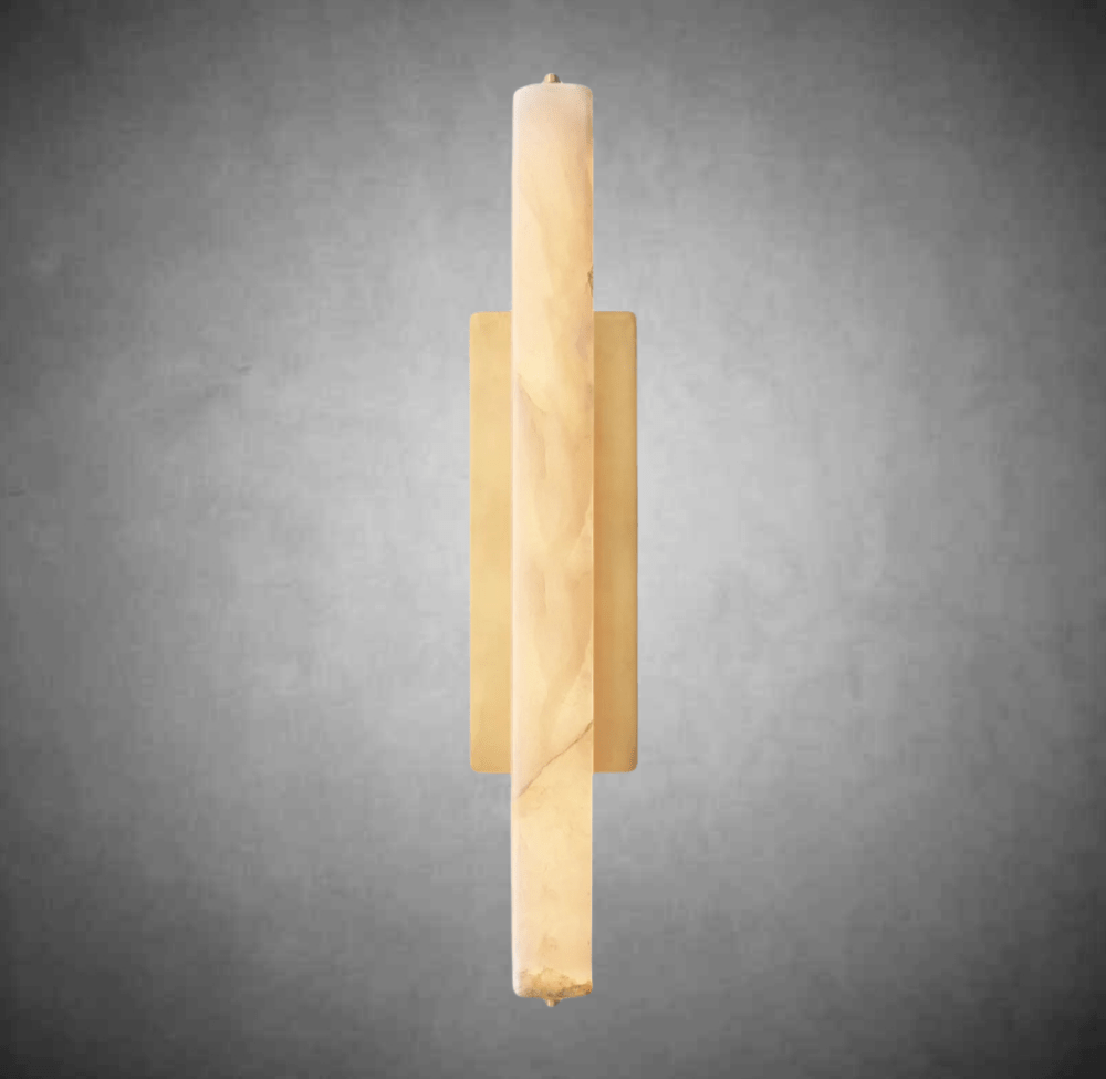 Aurivox Alabaster Single Sconce - Camilalamps - CA - CH - 3366