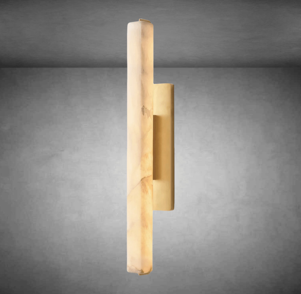 Aurivox Alabaster Single Sconce - Camilalamps - CA - CH - 3365