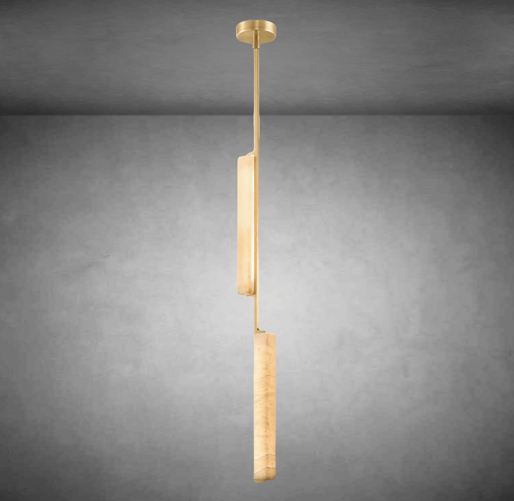 Aurivox Alabaster Pendant - Camilalamps - CA - CH - 3347