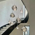 Custom Lava Glass Chandelier - Camilalamps - CA - CZLAVA - 2