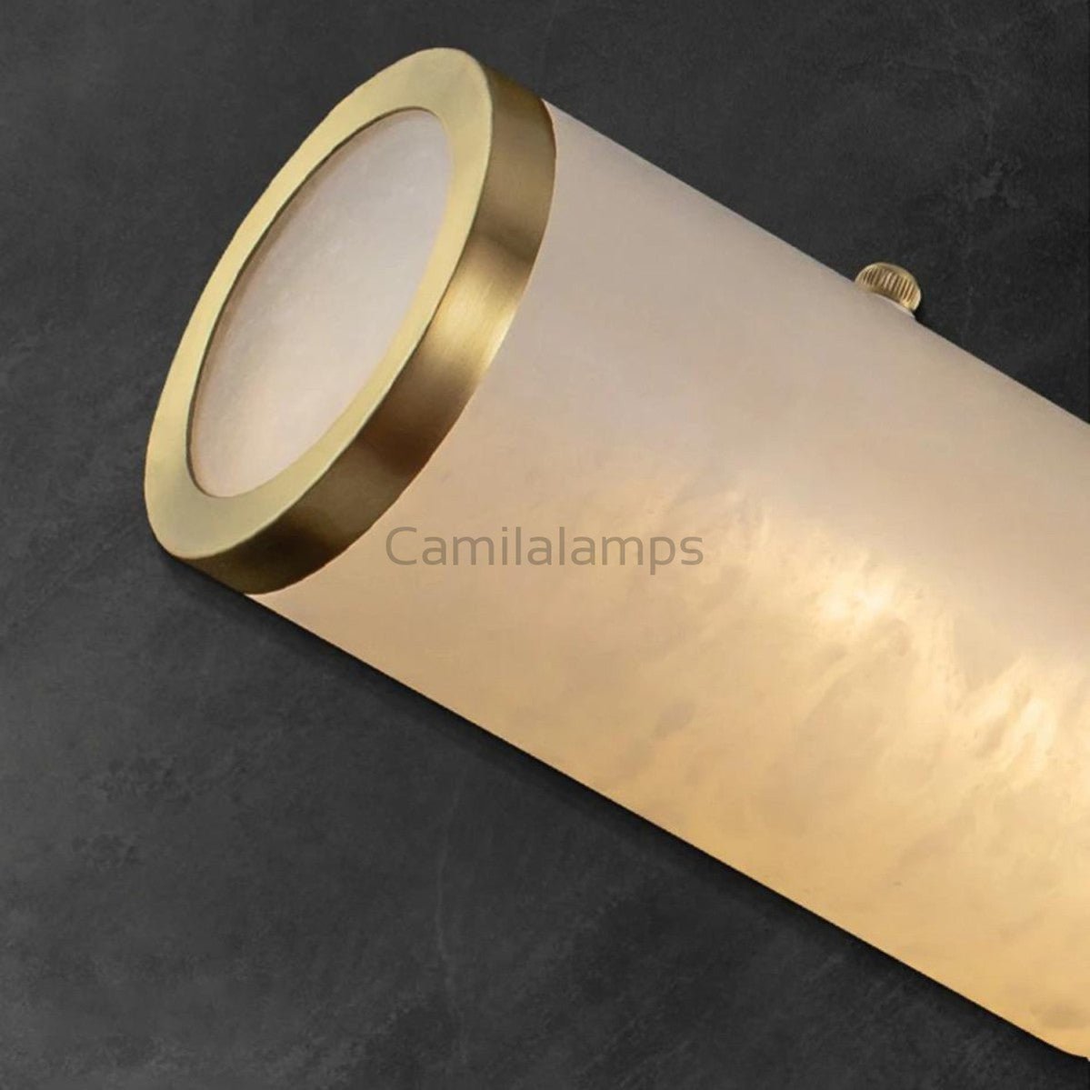 Miglan Alabaster Chandelier Light - Camilalamps - Migla - 878 - 39"/ - Warm - 1