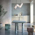 Noctis Alabaster Island Chandelier - Camilalamps - Nocti - 919 - 12.5