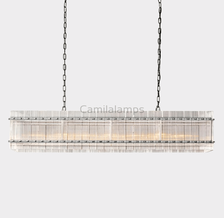 Marcus Rectangle Chandelier 54" - Camilalamps - CA - CH209L54 - 3
