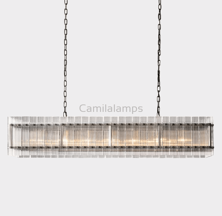 Marcus Rectangle Chandelier 54" - Camilalamps - CA - CH25523 - 5