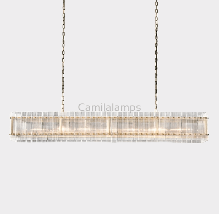 Marcus Rectangle Chandelier 54" - Camilalamps - CA - CH25523 - 6