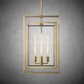 Baker Glass Lantern Modern Pendant - Camilalamps - CA - ml - Beckman - 1520