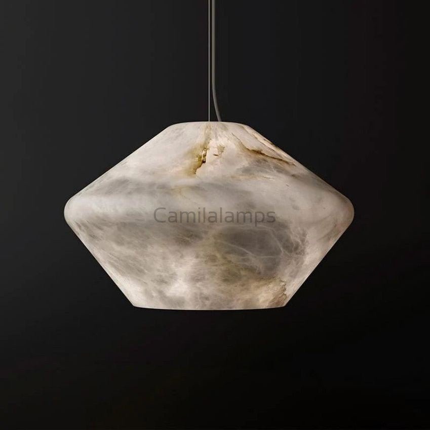 Alabaster Modern Comet Pendant - Camilalamps - CAA - 10002A6