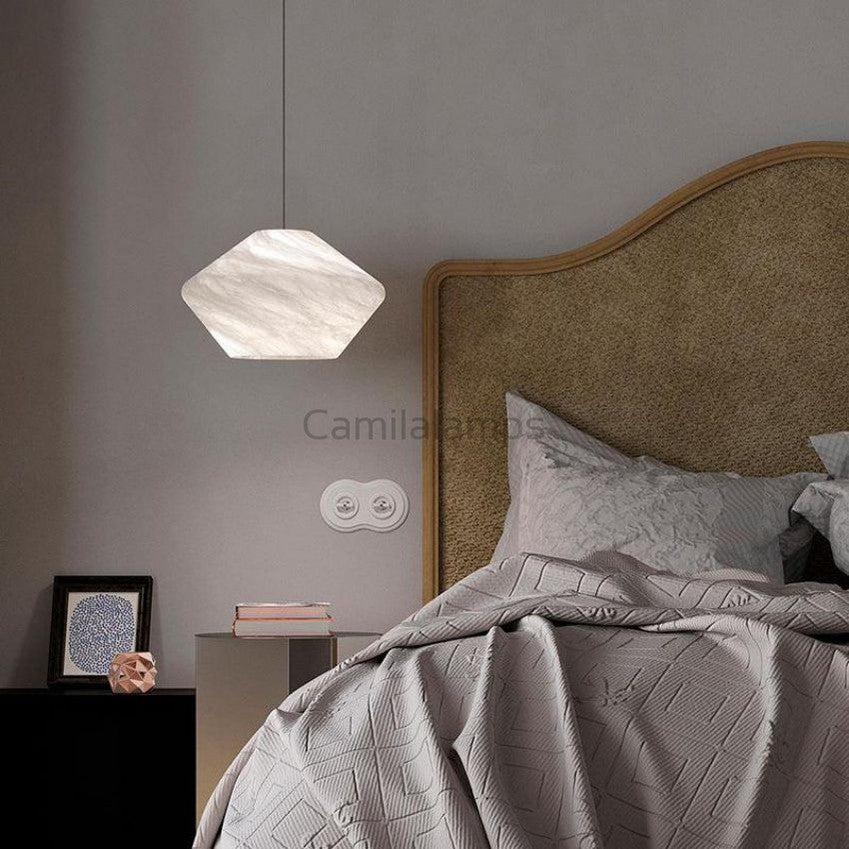 Alabaster Modern Comet Pendant - Camilalamps - CAA - 10002A6