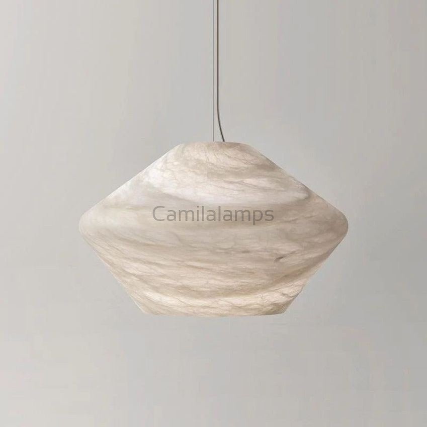 Alabaster Modern Comet Pendant - Camilalamps - CAA - 10002A6