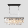 Odeon Crystal 2 - Layer Rectangle Chandelier - Camilalamps - CA0101