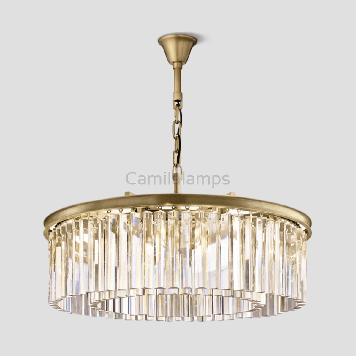 Odeon Crystal Round Chandelier 32" - Camilalamps - CA - CH30932 - 1
