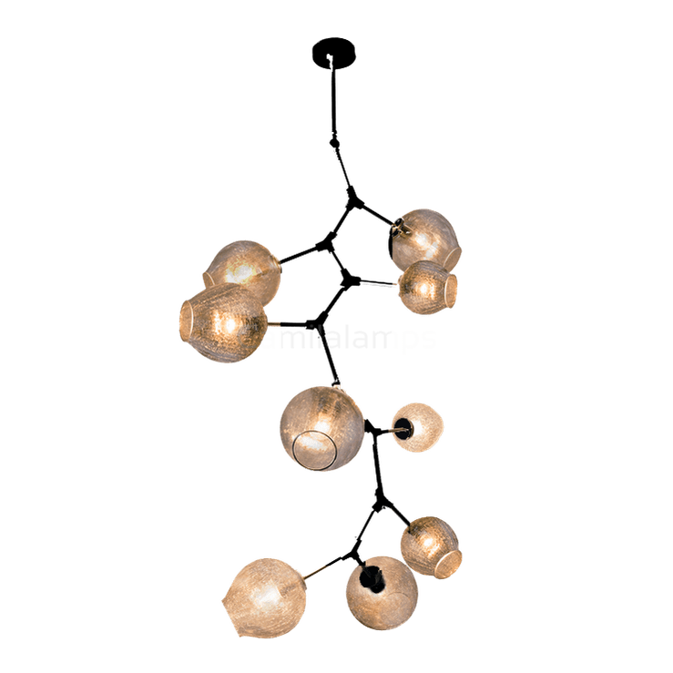 Covington Drop Globe Branching Bubble Chandelier 38'' - Camilalamps - CANTOS - 1