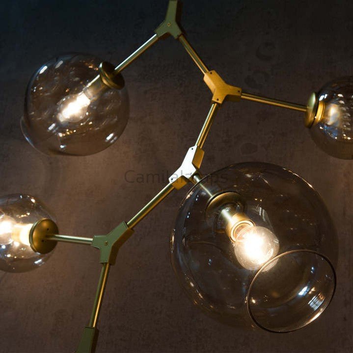 Covington Drop Globe Branching Bubble Chandelier 38'' - Camilalamps - CANTOS - 1
