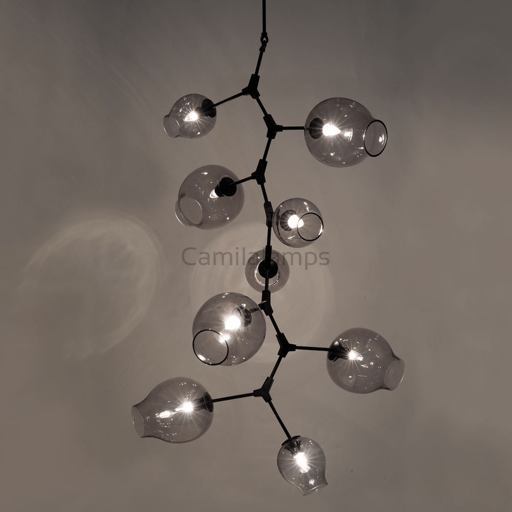 Covington Drop Globe Branching Bubble Chandelier 38'' - Camilalamps - CANTOS - 4