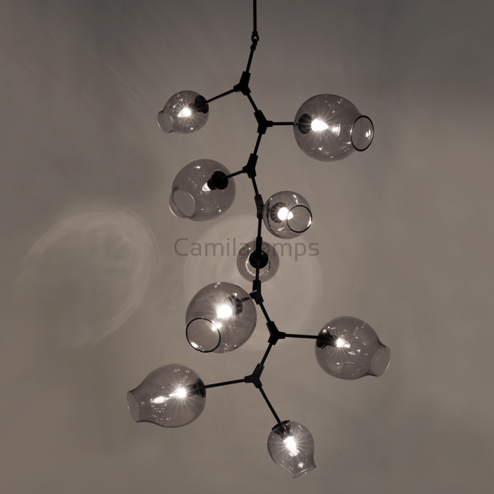 Covington Drop Globe Branching Bubble Chandelier 38'' - Camilalamps - CANTOS - 2