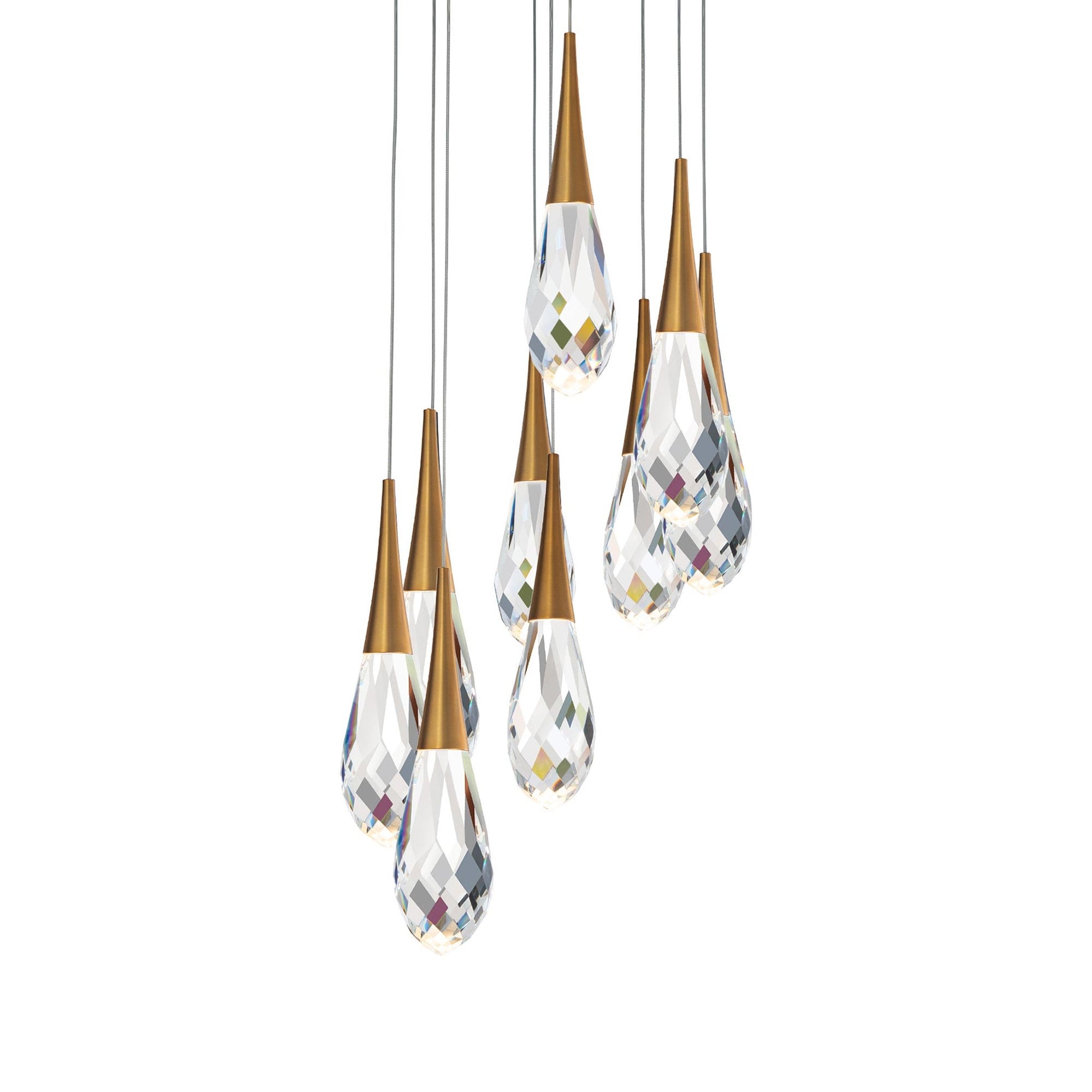 Hibiscus LED Multi Light Pendant Light - Camilalamps - CA - 21209 - AB