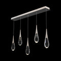 Hibiscus Linear LED Multi Pendant Light - Camilalamps - CA - 21205L - AB