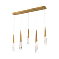 Solitude Linear LED Multi Pendant Light - Camilalamps - CA - 31405L - AB