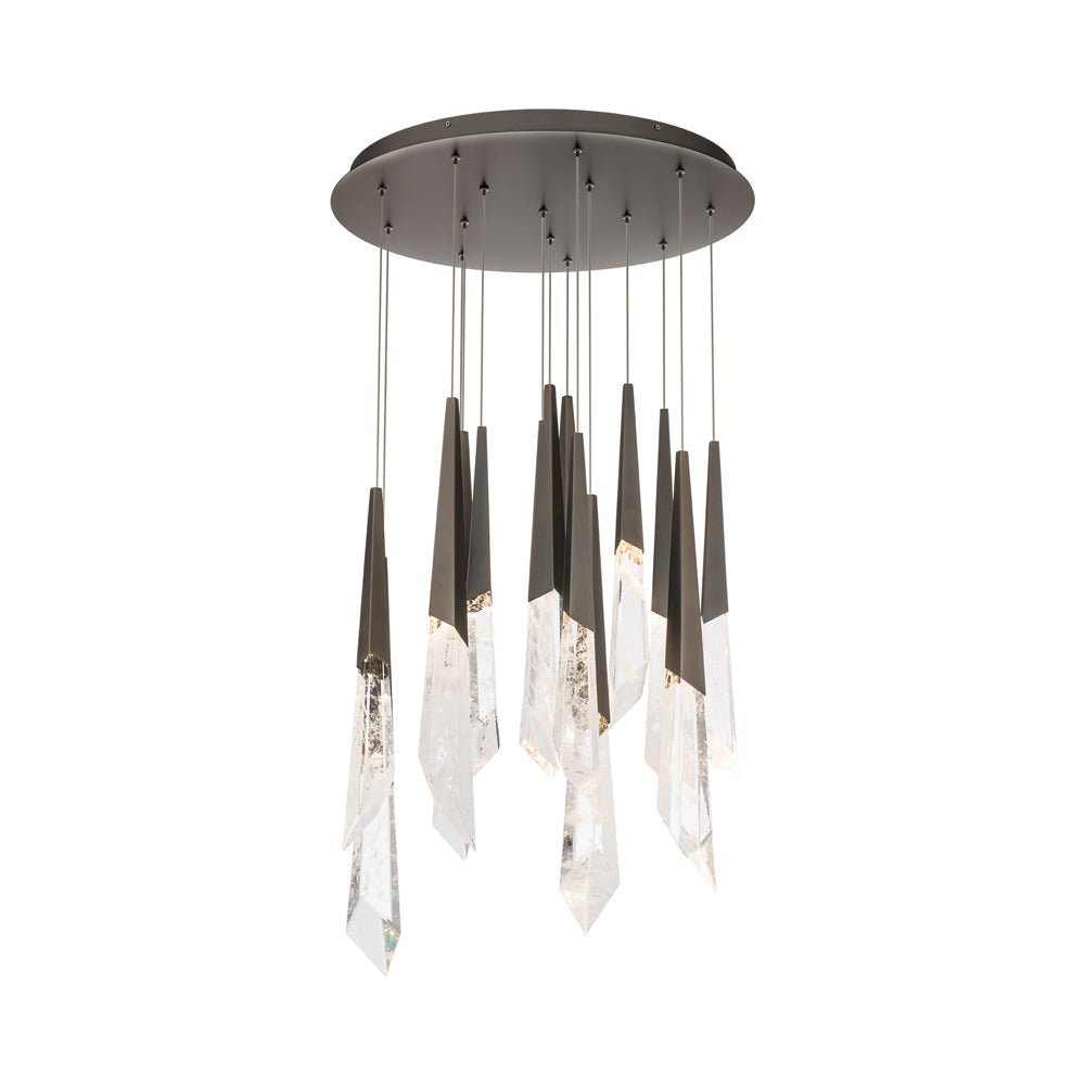 Solitude Round LED Multi Chandelier - Camilalamps - CA - 31415 - AB