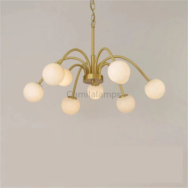 Sefet Alabaster Chandelier Light - Camilalamps - Sefet - 888 - Downw - 3