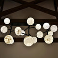 Sphaira Alabaster Chandelier - Camilalamps - Sphai - 918 - 1