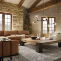 Covington Horizontal White Globe Branching Bubble Chandelier - Camilalamps - CNVW - 3